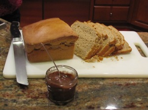 PB Bread & Homemeade Nutella